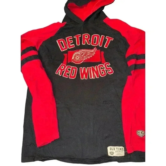 DETROIT RED WINGS HOODIE Medium hockey - Picture 1 of 5